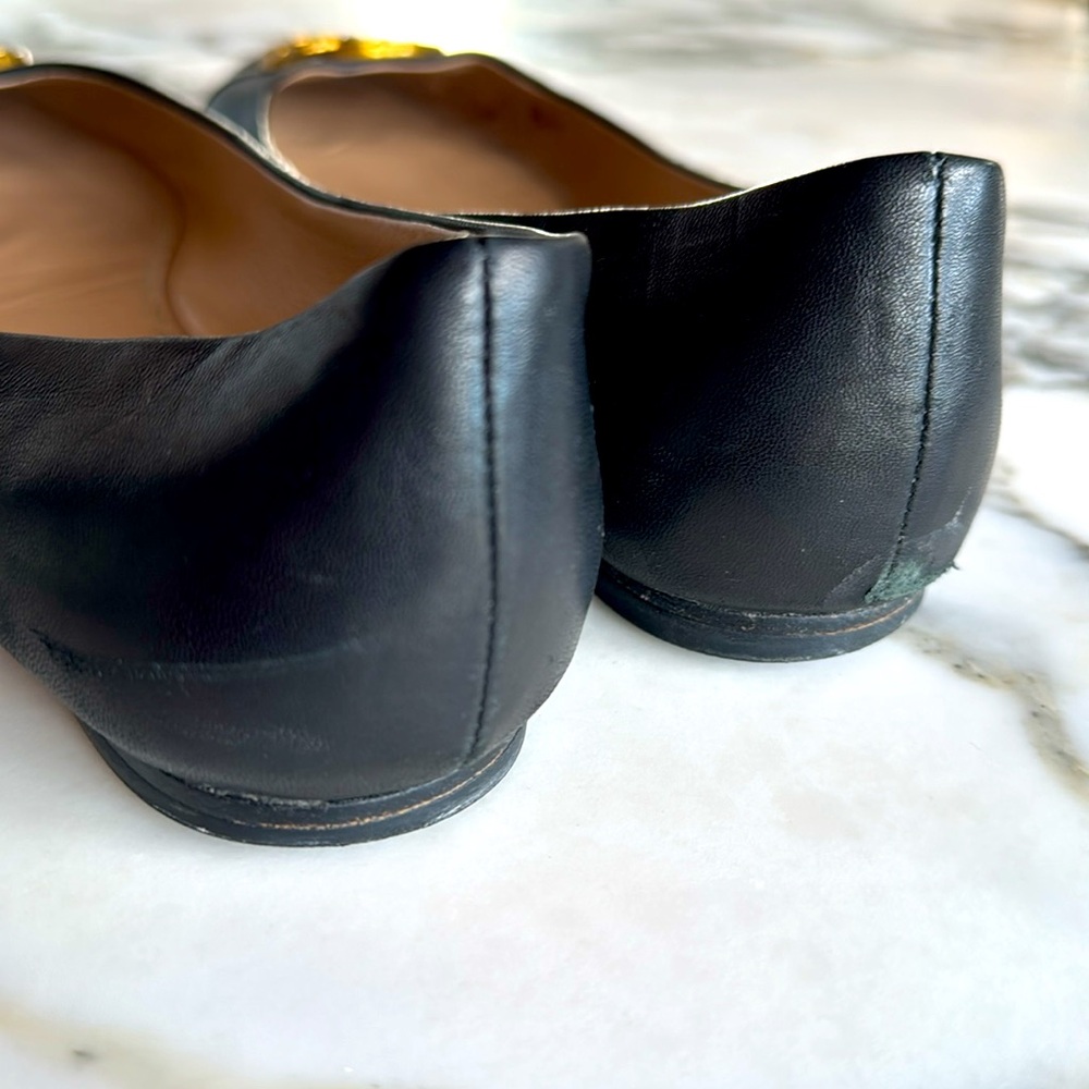 Tory Burch Chelsea Cap-Toe Leather Ballet Flat Women’s size 9 - Picture 6 of 16
